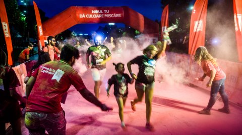 Color Run Night 2017 - Bulevardul Unirii