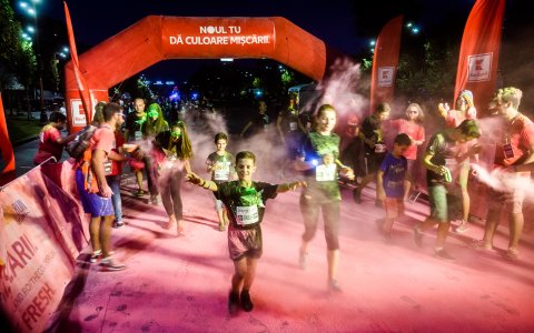 Color Run Night 2017 - Bulevardul Unirii