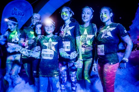 Color Run Night 2017 - Bulevardul Unirii