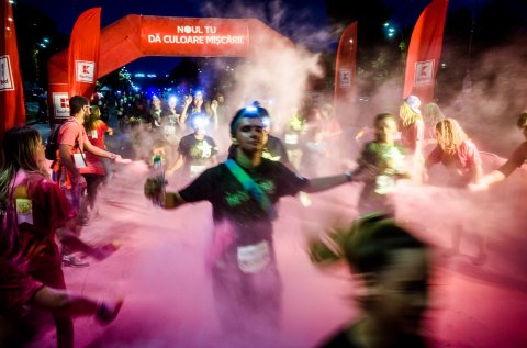 Color Run Night 2017 - Bulevardul Unirii