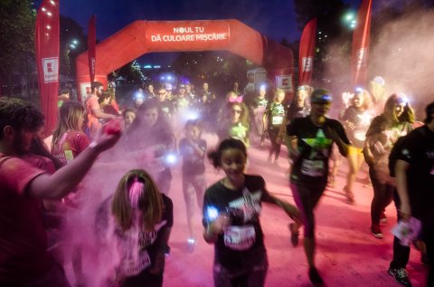 Color Run Night 2017 - Bulevardul Unirii