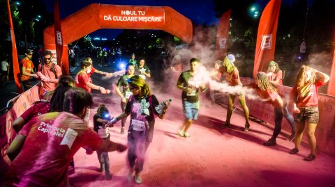 Color Run Night 2017 - Bulevardul Unirii