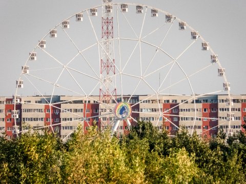 Vedere spre cartierul Tei - Șoseaua Fabrica de Glucoză