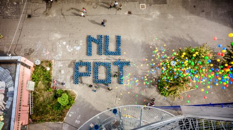 Vedere din turnul de artă - Uriași de Pantelimon - Make a Point - Șoseaua Morarilor