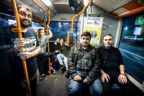 În autobuz - Noaptea Caselor 2017