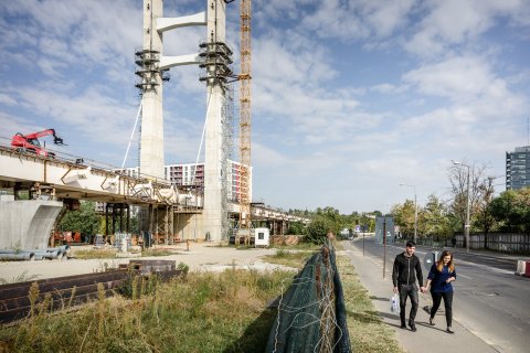 Șantier - Pasajul Ciurel - Splaiul Independenței