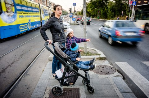 Trecere de pietoni - Calea Văcărești