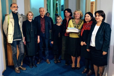 Inaugurarea Bibliotecii Muzeului Municipiului București la Observatorul Astronomic Amiral Vasile Urseanu