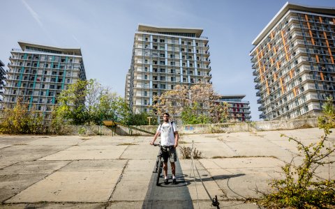 Cu bicicleta - Parcul Natural Văcărești