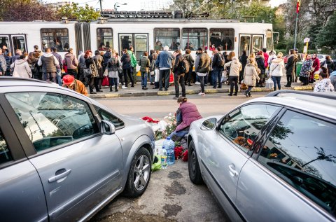 Stație de tramvai - Bulevardul Regina Maria