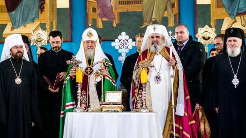 Patriarhul Kirill și Patriarhul Daniel