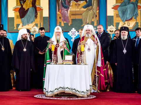 Patriarhul Kirill și Patriarhul Daniel