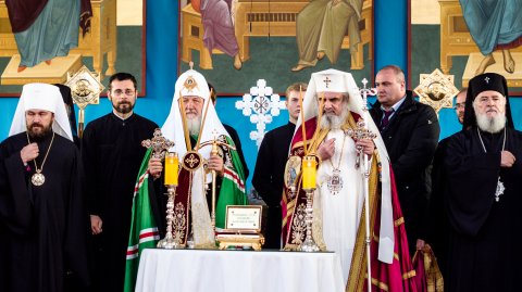 Patriarhul Kirill și Patriarhul Daniel