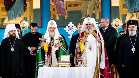 Patriarhul Kirill și Patriarhul Daniel