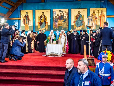 Patriarhul Kirill și Patriarhul Daniel