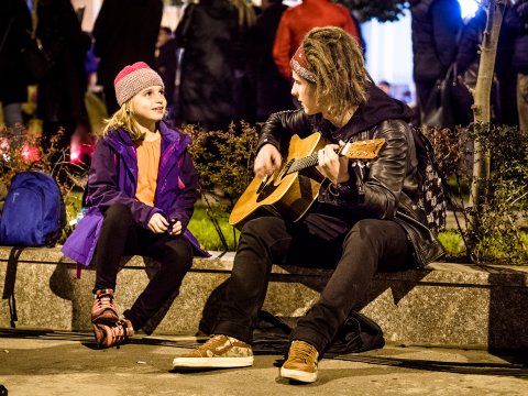 Marșul chitarelor Colectiv - Piața Bucur