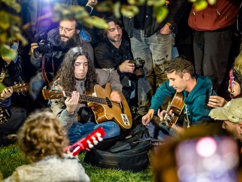 Marșul chitarelor Colectiv - Piața Bucur