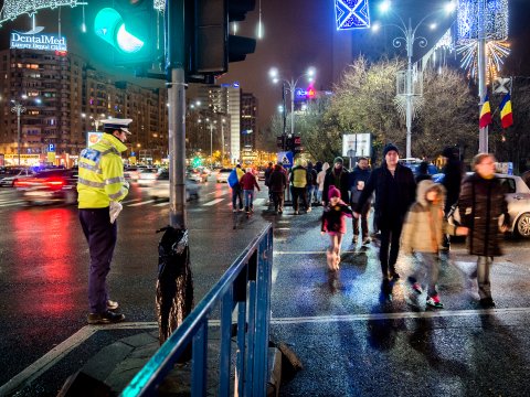 Protest împotriva corupției - Piața Victoriei