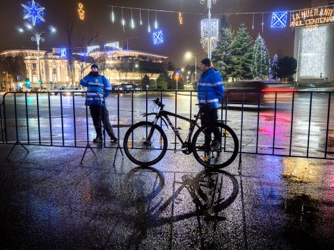 Protest împotriva corupției - Piața Victoriei