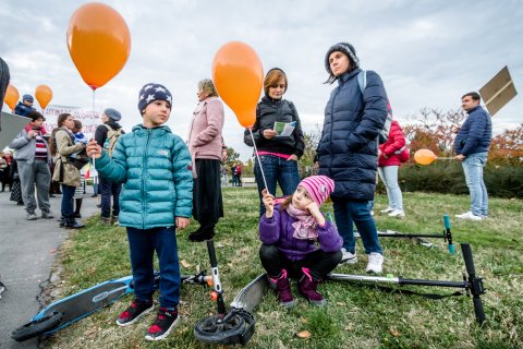 Protest împotriva vaccinării obligatorii - Parcul Izvor