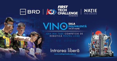 BRD FIRST Tech Challenge Romania, editia a II-a - afisul