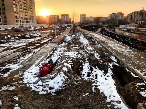 Șantier - Strada Liniei