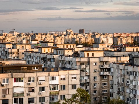 Vedere spre Berceni - Șoseaua Olteniței