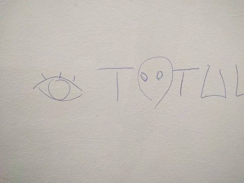 Graffiti pe scarile interioare ale MNAC