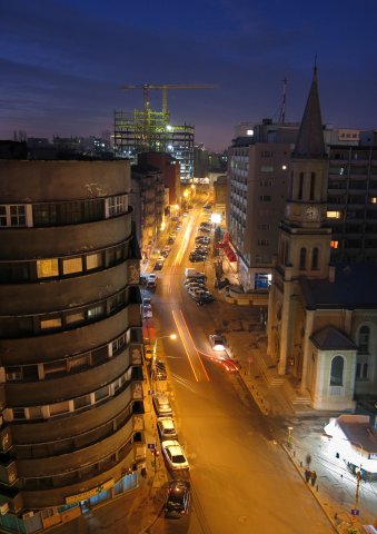 Turnuri vechi și noi pe str. Luterană, 2007