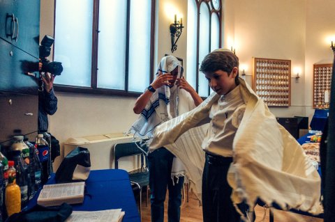 Bar mitzvah Templul coral