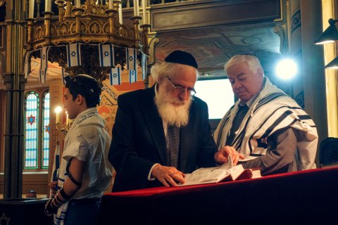 Bar mitzvah Templul coral