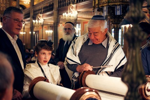 Bar mitzvah Templul coral