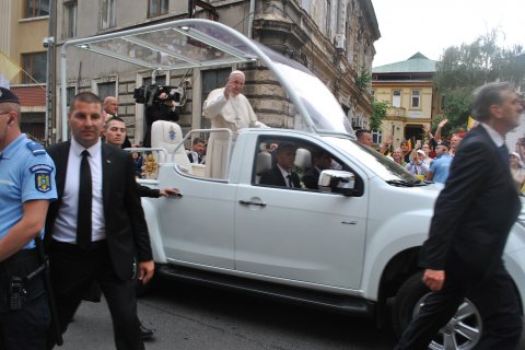 Vizita papei Francisc