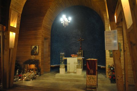 Biserica din Manastirea Sf. Ioan de Craciun cu ieslea