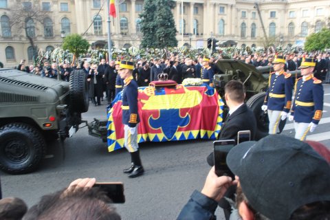 Inmormantarea regelui Mihai I