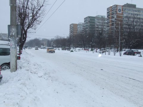 Iarna grea in Bucuresti