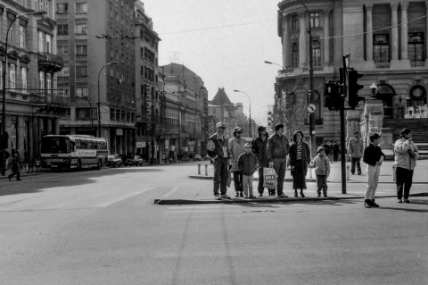 Intersecție - Calea Victoriei - Bd. Elisabeta