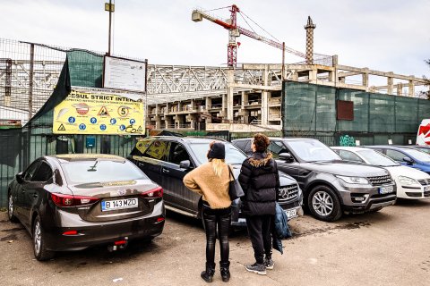 Șantier abandonat - Bd. Basarabia