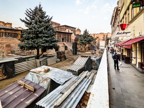 Șantier - Curtea Veche - Strada Franceză