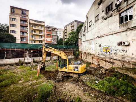 Șantier - Strada Ion Minulescu