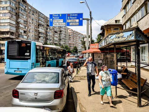 Stație veche de autobuz - Șoseaua Mihai Bravu