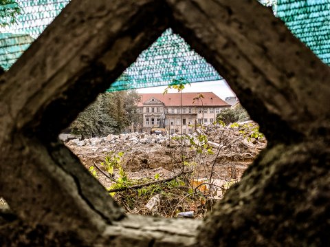 Demolare - Spitalul Caritas - Str. Traian