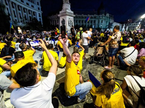 Calificare optimi Euro 2024 - Piața Universității