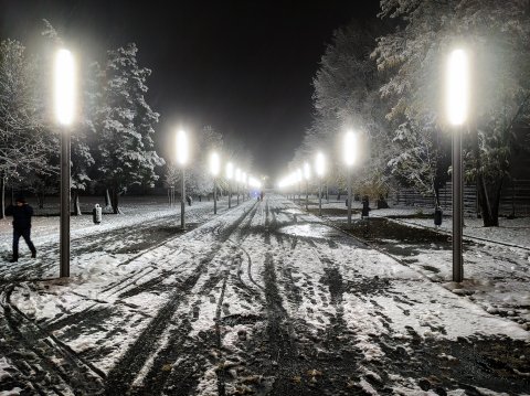 Iarna - Stadionul Național