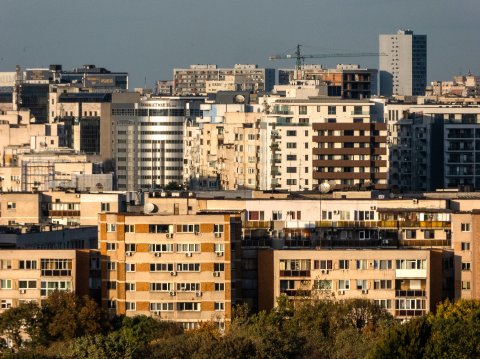 Vedere spre Gara Obor - Șoseaua Olteniței