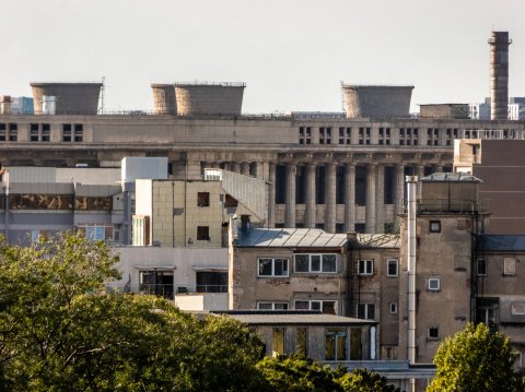 Vedere spre Casa Radio - Strada Eforie