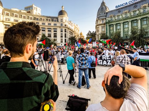 Protest - Piața Universității