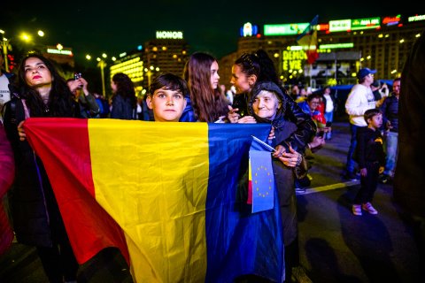România în Lumină - Meeting susținere Nicușor Dan