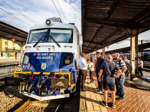 Locomotivă modernizată Reloc - Gara de Nord
