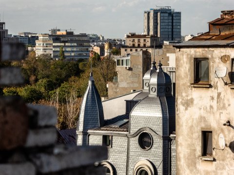 Vedere spre Buzești - Strada Eforie